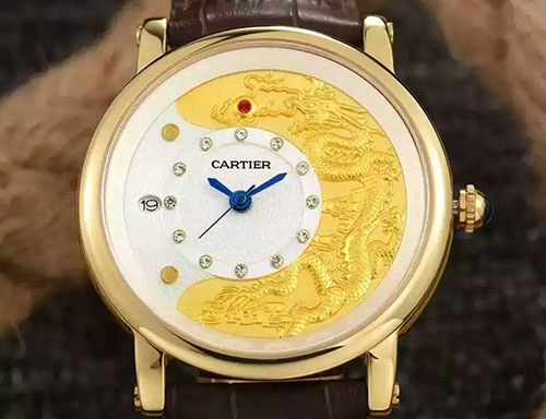 卡地亞 Cartier 九五至尊龍表全球限量版 搭載原裝進口9015機芯