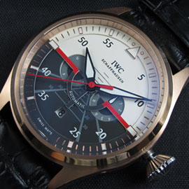 IWC パイロットクロノトップガンミラマ， アジアの 21600振動
