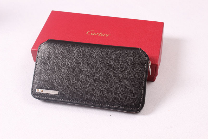 Cartier進口小牛皮長皮夾(媲美平行輸入)