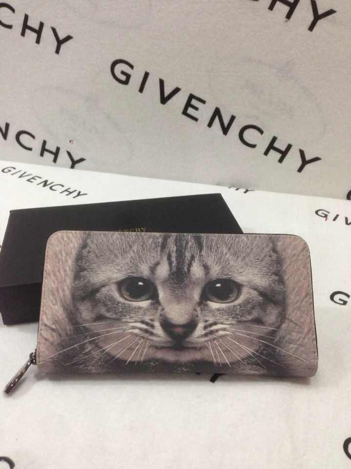Givenchy 專櫃款高貴時尚潮流貓頭錢夾