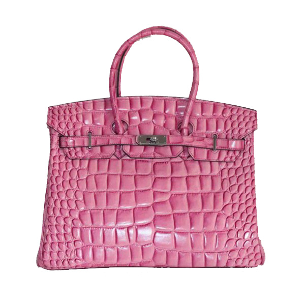 HERMES-birkin30cm-pink手提包