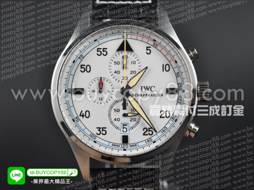 萬國錶【男性用】Pilots Watches飛行員系列腕錶不銹鋼錶殼VD67A石英計時機芯