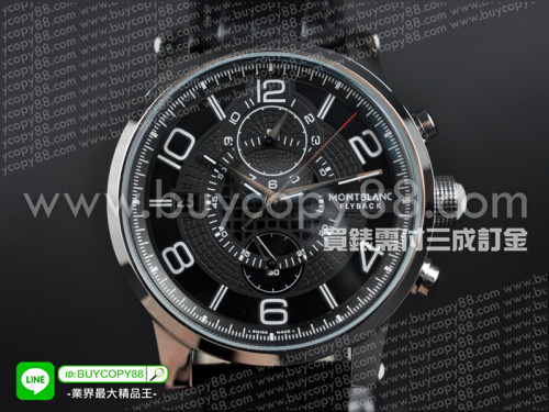 萬寶龍【男性用】Timewalk 時光行者係列不銹鋼錶殼自動機械機芯