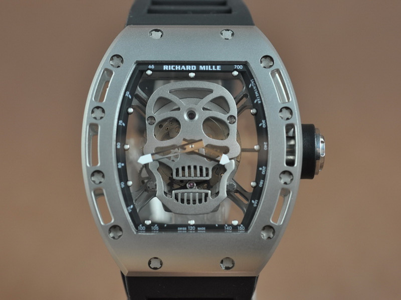 理查徳 米勒  Richard Mille RM052 Skull Watch MIYOTA 6T51 21J Auto