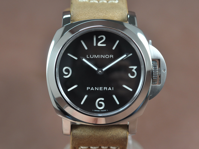 沛納海 Watches Luminor SS/LE 黑 文字盤 亞洲 6497 Manual Handwind 
